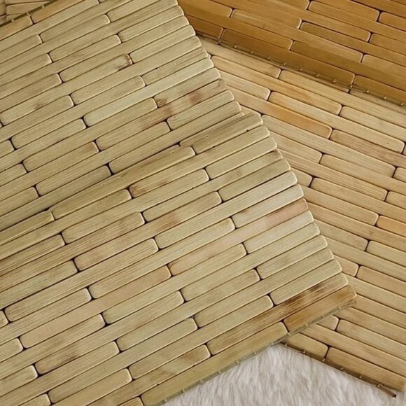 Set of 4 Bamboo Placemats - Picture 3 of 8